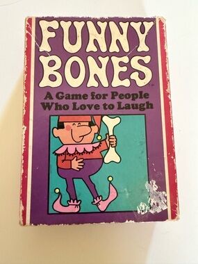 Vintage Funny Bones Card Game
